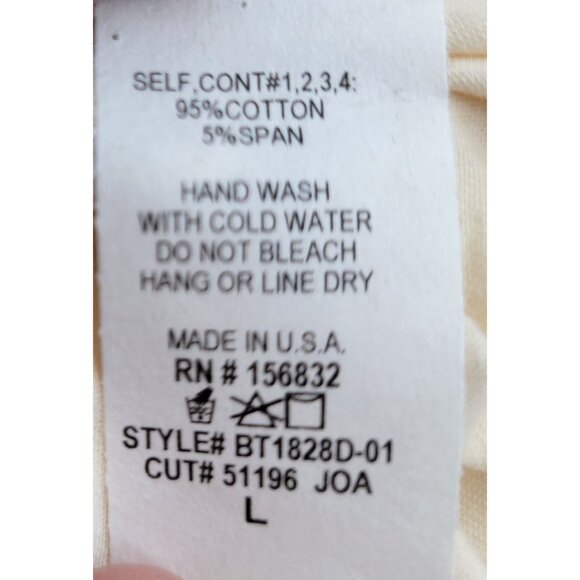 Bibi Pallet Color Block Knit Cami Top With Adjustable Straps Sleeveless Design L - Picture 4 of 5